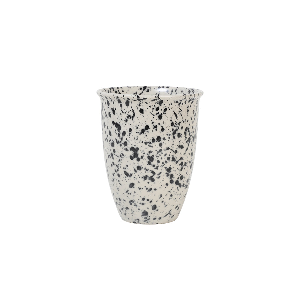Ceramic Tumbler with Silicone Lid and Sleeve