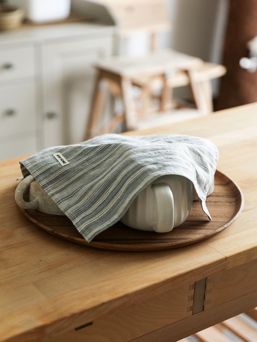 Striped soft placemat, dustproof cloth