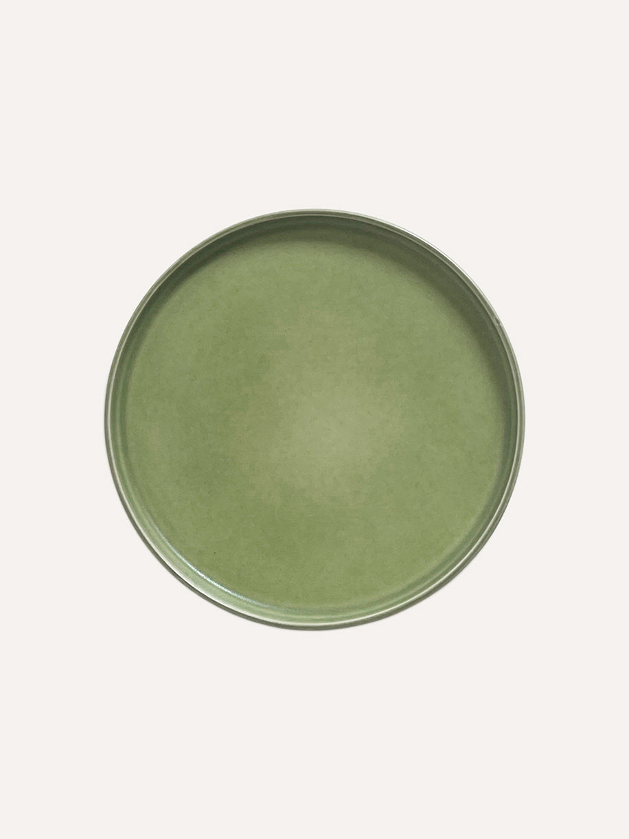 Green matte flat plate