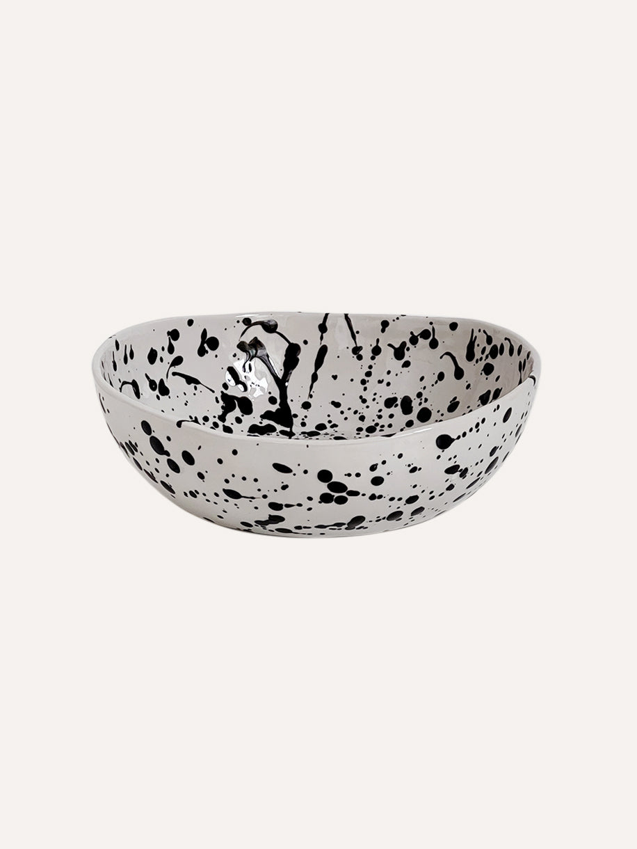 Splashed Ink Cereal Bowl