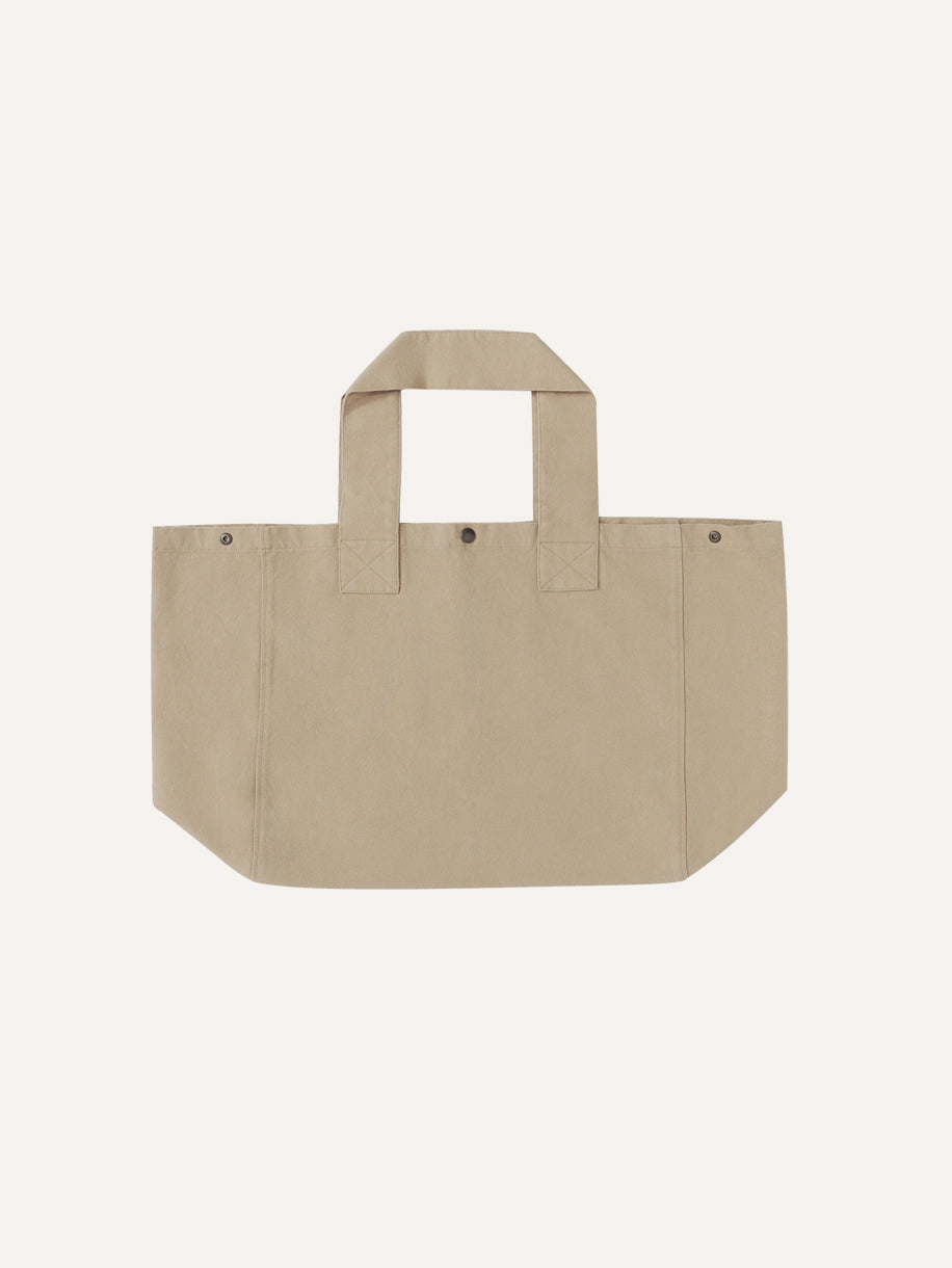 Large capacity canvas tote bag