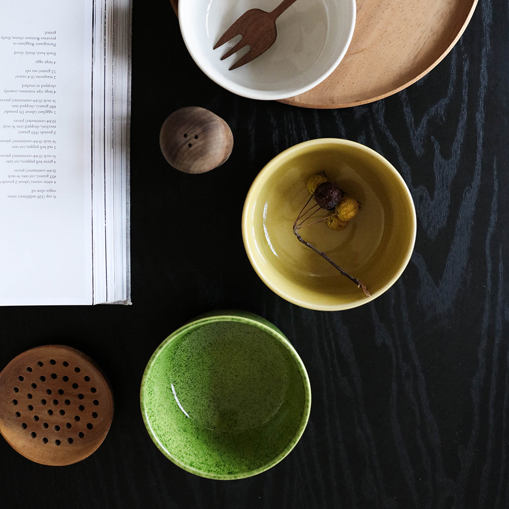 Glossy Ceramic Rice Bowl
