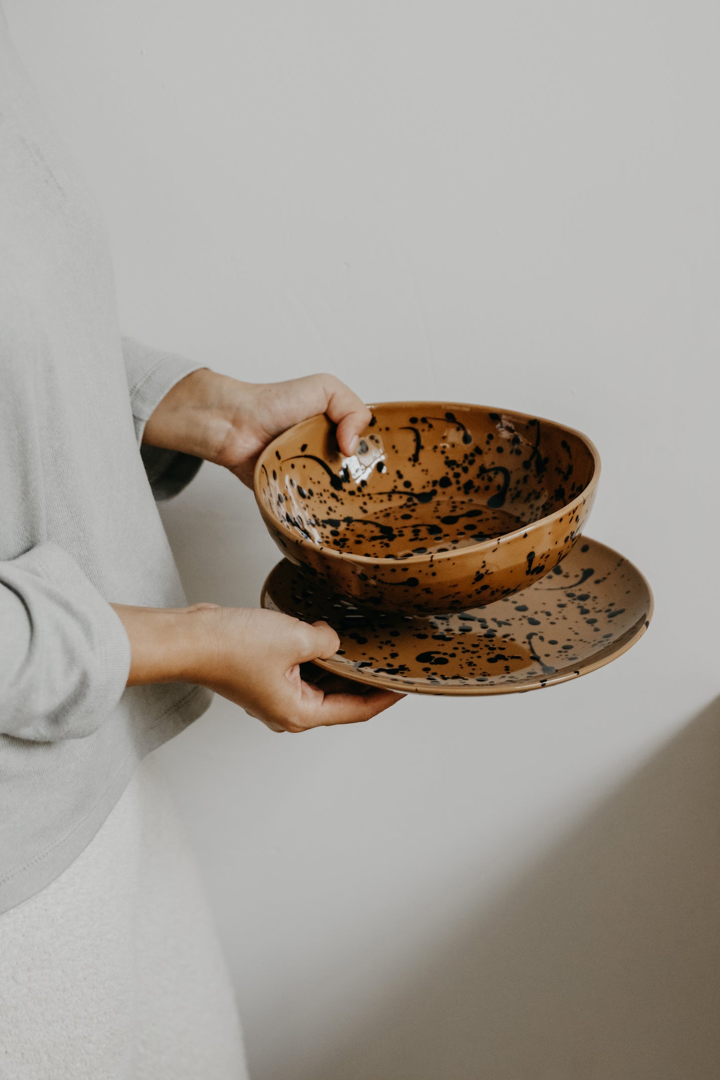 Splashed Ink Cereal Bowl
