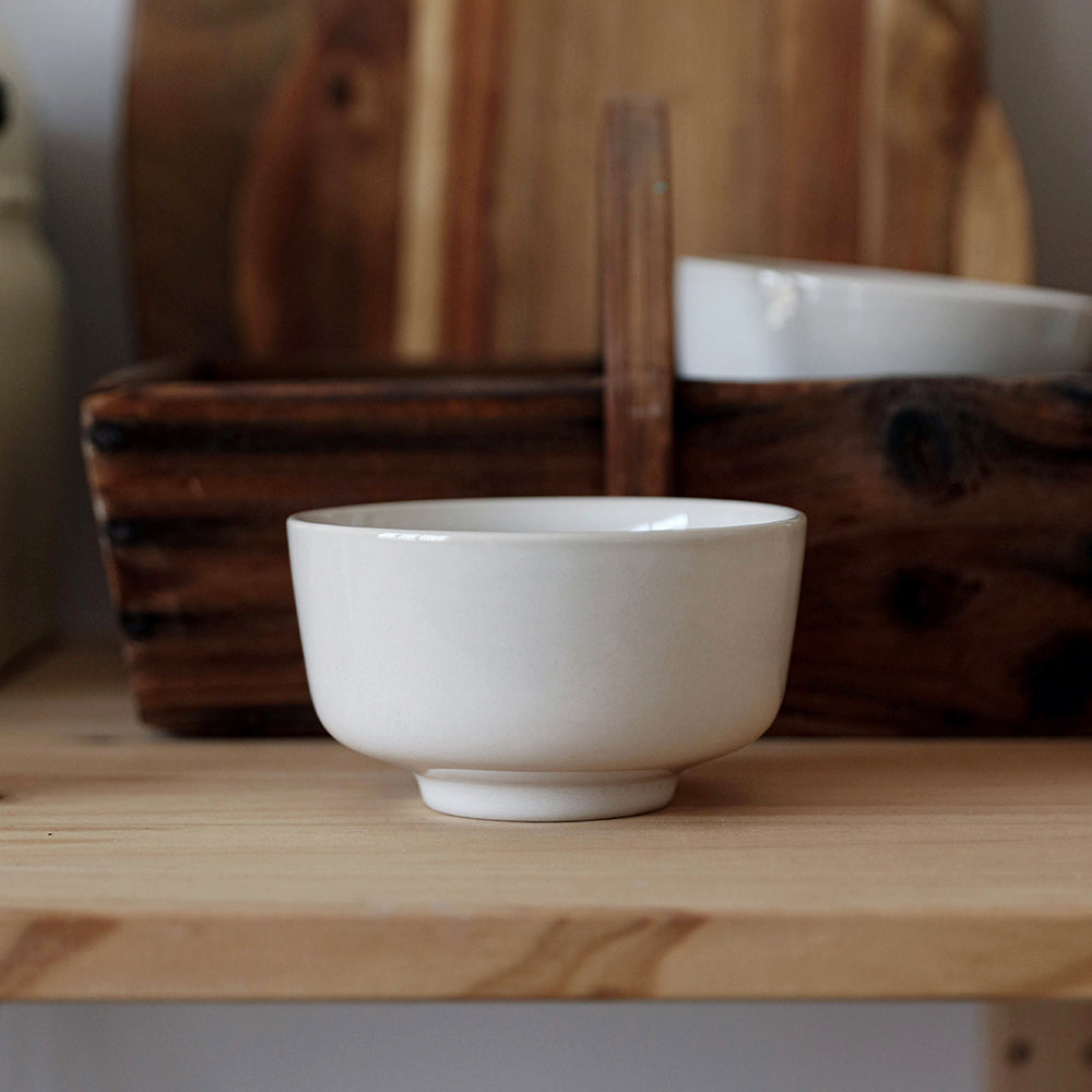 Glossy Ceramic Rice Bowl