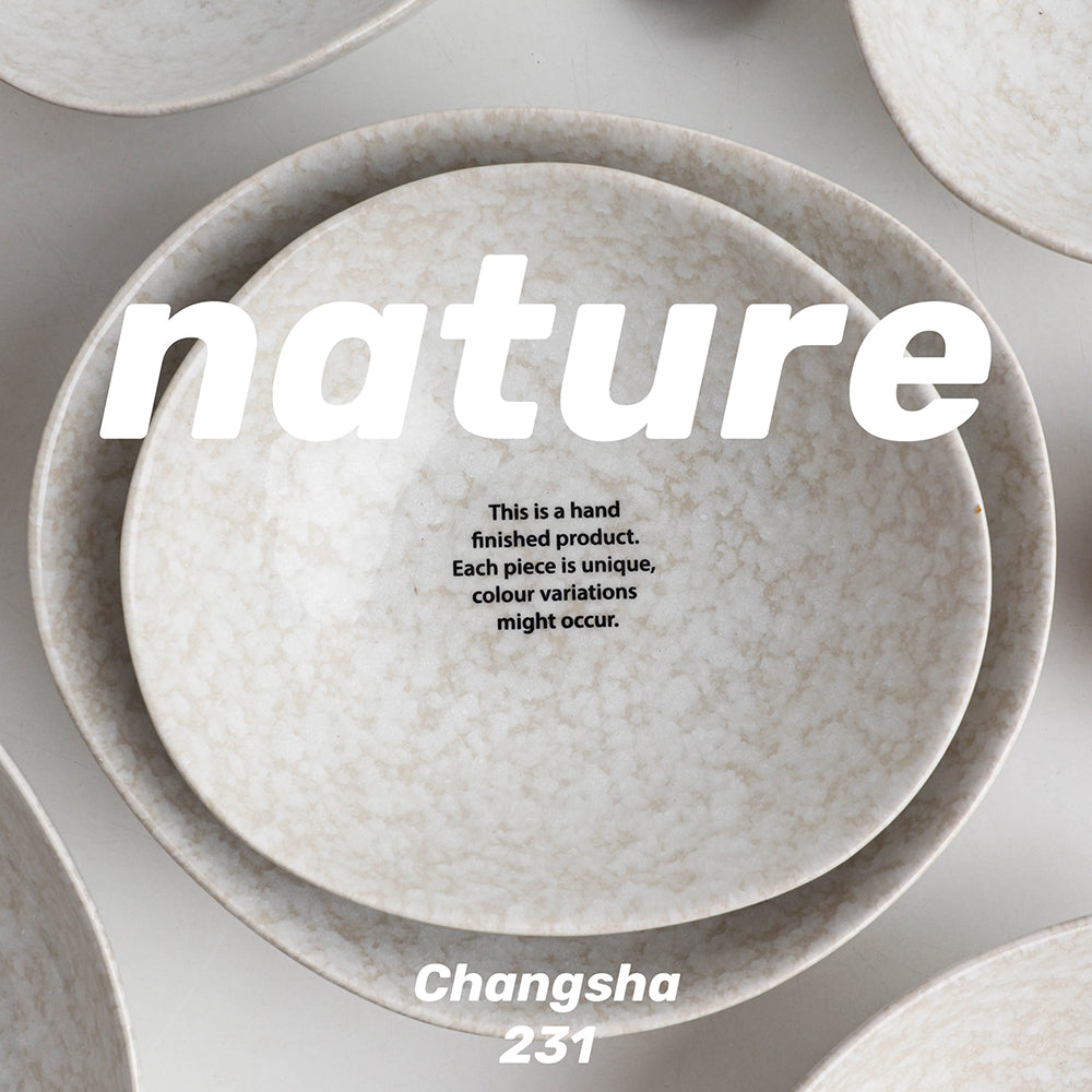 Snowflake Textured Glossy Salad Bowl