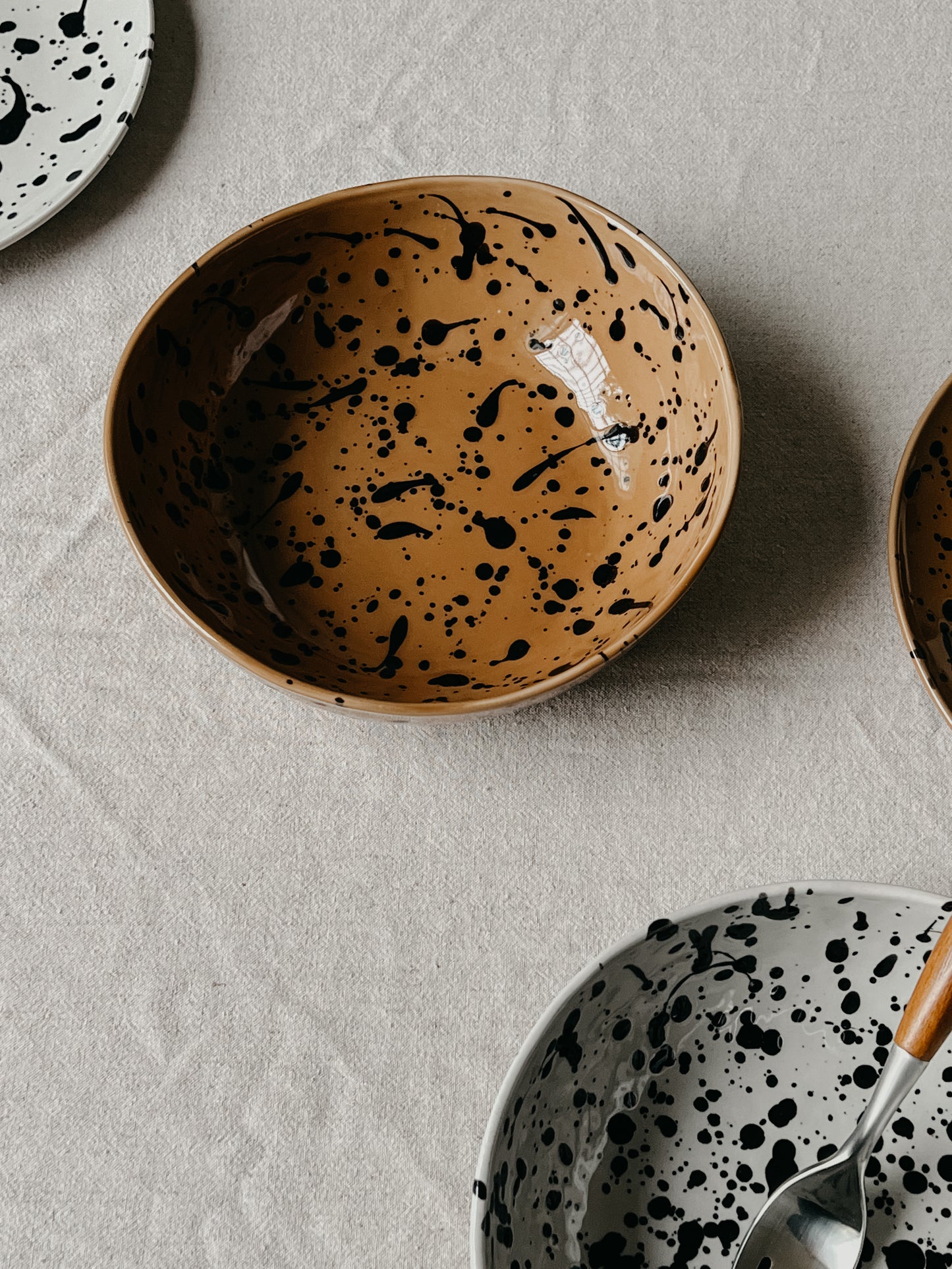 Splashed Ink Cereal Bowl