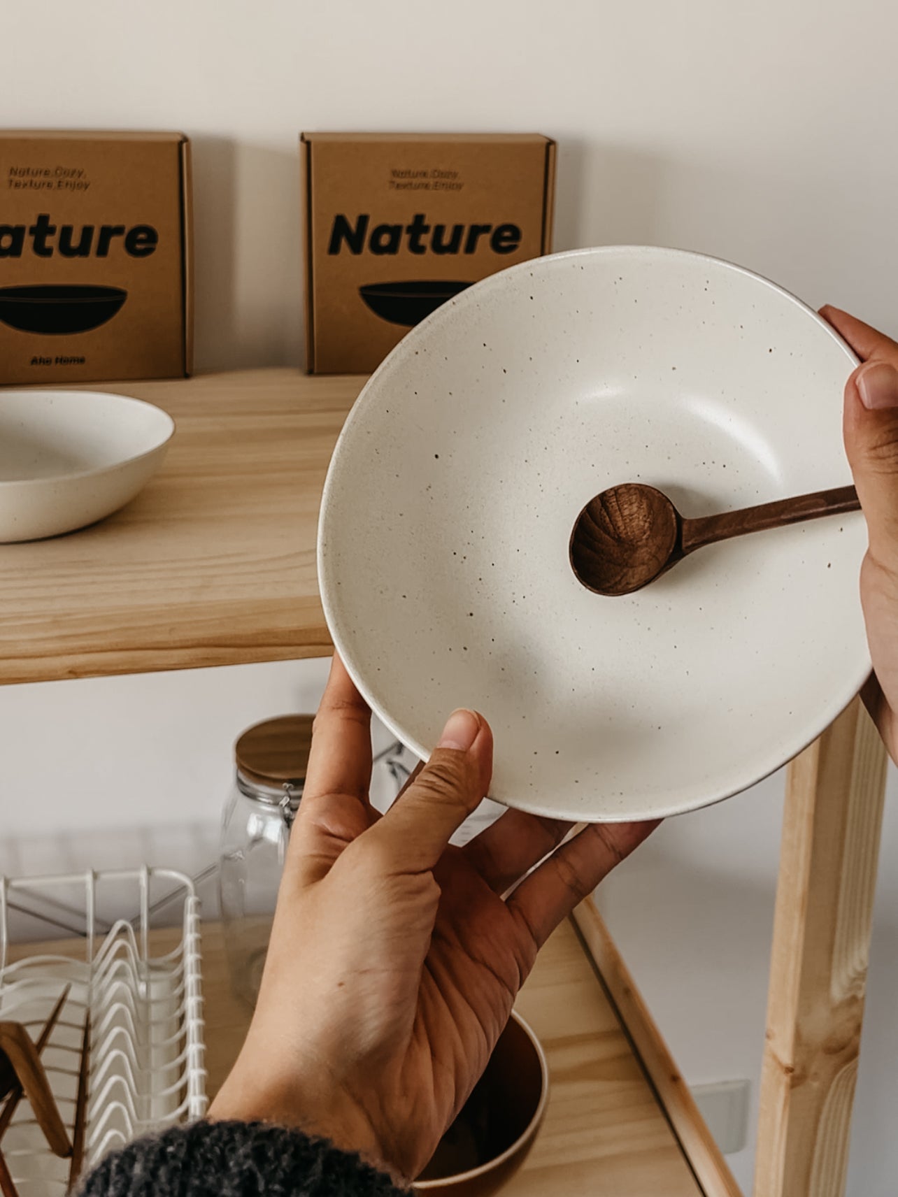 Off-white Irregular Cereal Bowl